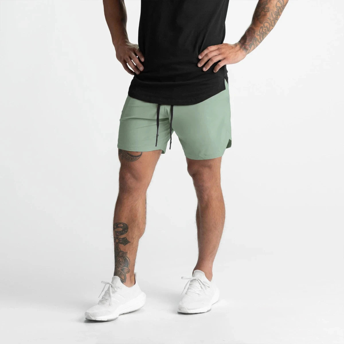 Short para treino Masculino de secagem rápida